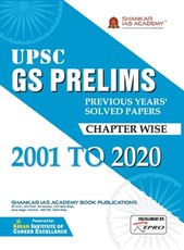 UPSC GS Prelims Previous years solved paper chapter wise 2001 to 2020