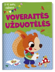 Voveraitės užduotėlės. 3–4 metų vaikams