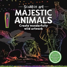 Scratch Art: Majestic Animals
