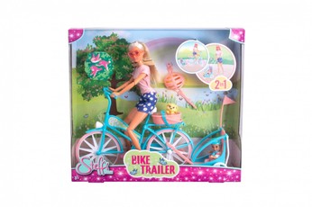 Steffi lėlė – Dviračių išvyka (rinkinys su dviračiu)