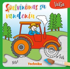 Technika. Spalvinimas su vandeniu