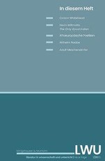 LWU Literatur in Wissenschaft und Unterricht