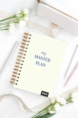 Laimės kalendorius–darbo planuoklis su spirale „Master plan“ 26/27