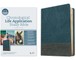 KJV Chronological Life Application Study Bible, Second Edition (Leatherlike, Palm Forest Blue)