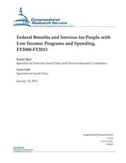 Federal Benefits and Services for People with Low Income