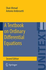 A Textbook on Ordinary Differential Equations