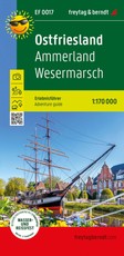 freytag & berndt Freizeitkarte Ostfriesland, Erlebnisführer 1:170.000