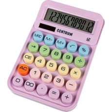 Skaičiuotuvas CENTRUM, rožinis, 172x113x42 mm
