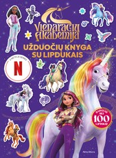 Vienaragių akademija. Užduočių knyga su lipdukais Vienaragių akademija. Užduočių knyga su lipdukais
