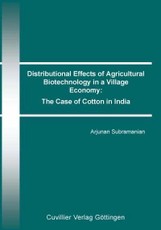 Distributional Effects of Agricultural Biotechnology in a Village Economy: The Case of Cotton in India