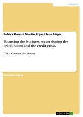 Financing the business sector during the credit boom and the credit crisis