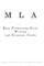 MLA Easy Formatting Style Writing and Grammar Guide