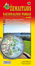 Žemaitijos nacionalinis parkas. 1 : 50 000