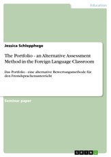 Schlepphege, J: Portfolio  - an Alternative Assessment Metho
