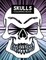 Skulls Coloring Book