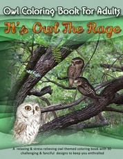 Owl Coloring Book For Adults