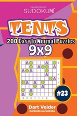 Sudoku Tents - 200 Easy to Normal Puzzles 9x9 (Volume 23)