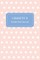 Chasity's Pocket Posh Journal, Polka Dot