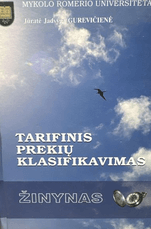 Tarifinis prekių klasifikavimas. Žinynas