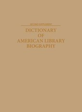 Dictionary of American Library Biography