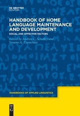 Handbook of Home Language Maintenance and Development
