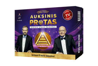 Auksinis protas. Didysis stalo žaidimas. Geriausi 10-mečio klausimai
