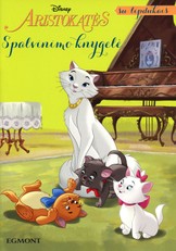 Aristokatės. Spalvinimo knygelė su lipdukais