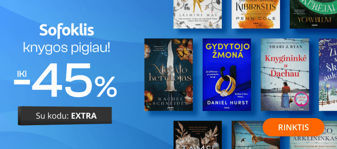 Leidyklos SOFOKLIS knygoms iki - 45 % extra nuolaidos!