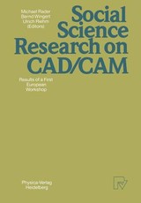 Social Science Research on Cad/CAM