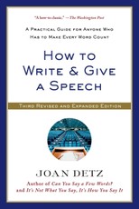 How to Write and Give a Speech