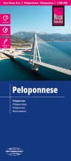 Reise Know-How Landkarte Peloponnese / Peloponnes (1:200.000)