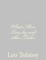 What Men Live by and other Tales