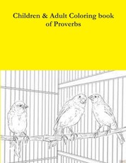 Children & Adult Coloring book of Proverbs