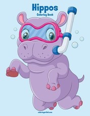 Hippos Coloring Book 1