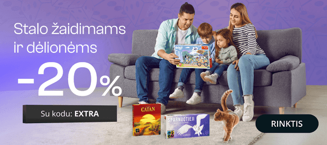 Stalo žaidimams - 20% nuolaida