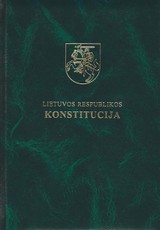 Lietuvos Respublikos Konstitucija, lietuvių – anglų kalbomis, 3 laida