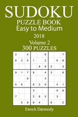 300 Easy to Medium Sudoku Puzzle Book