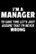 I'm a Manager to Save Time Let's Just Assume I'm Never Wrong