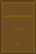 Bažnyčios mokymas. 4 knyga. Modernizmas