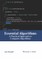 Essential Algorithms: A Practical Approach to Computer Algorithms