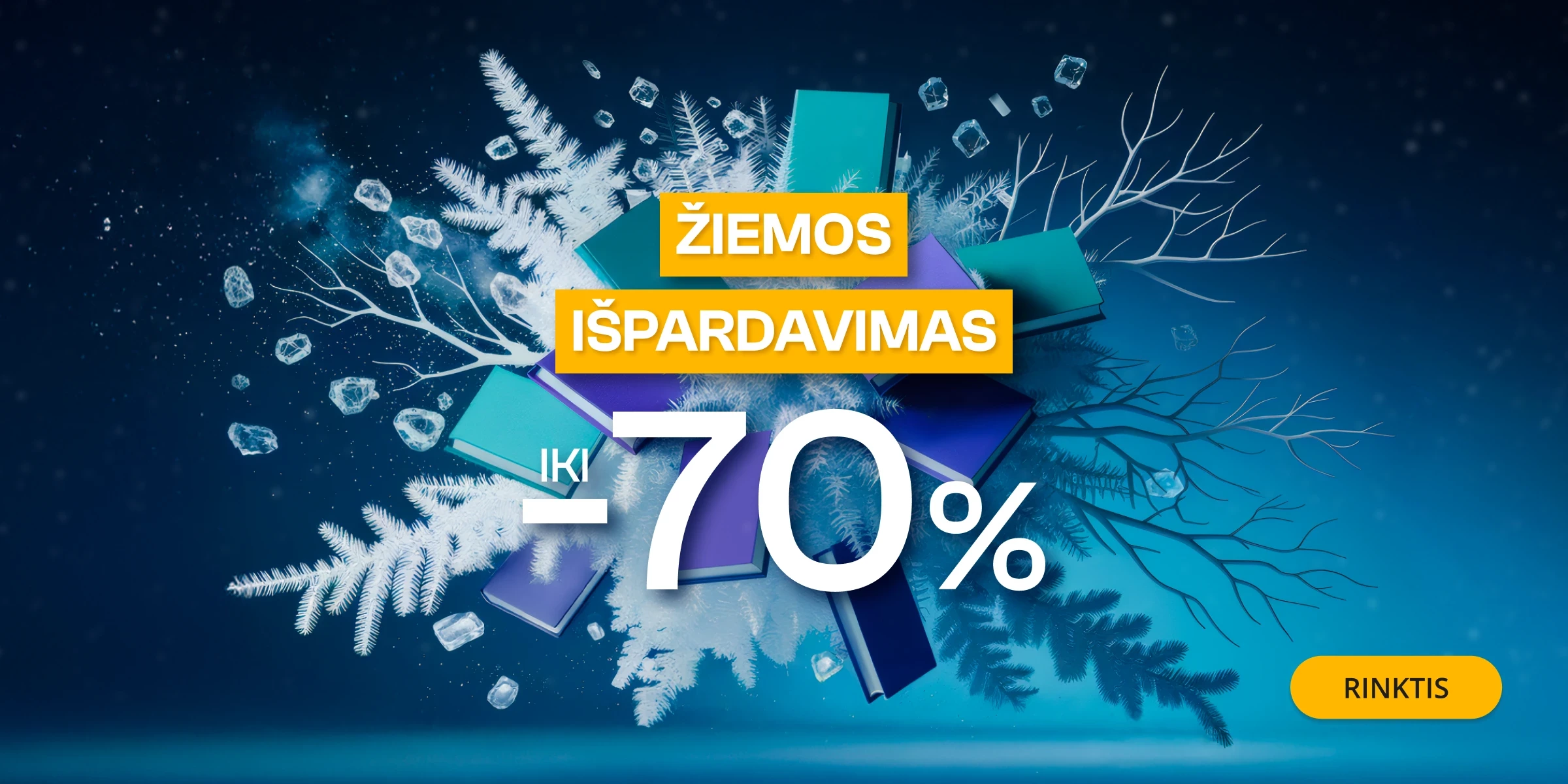 ŽIEMOS IŠPARDAVIMAS - extra nuolaidos iki 70%!