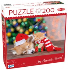 Dėlionė 200 detalių „Letenėlės ir dovanos“