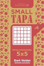 Sudoku Small Tapa - 200 Easy to Normal Puzzles 5x5 (Volume 6)
