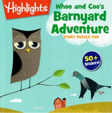 Whoo and Coo's Barnyard Adventure. Story puzzle fun