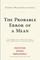 The Probable Error of a Mean