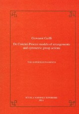 de Concini-Procesi Models of Arrangements and Symmetric Group Actions