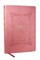 KJV Holy Bible Large Print Center-Column Reference Bible, Pink Leathersoft, 53,000 Cross References, Red Letter, Comfort Print: King James Version