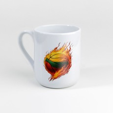 Puodelis „Krepšinio kamuolys“, 330 ml