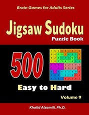Jigsaw Sudoku Puzzle Book