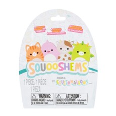 SQUISHMALLOWS Squooshems Herojai-siurprizai, 6,5 cm